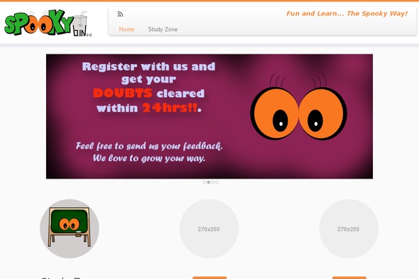 Electrify theme site design template sample