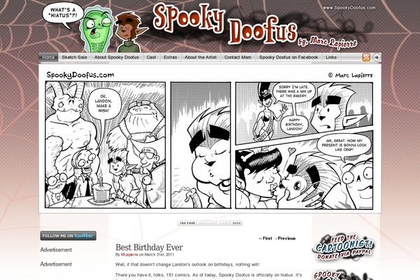 Comicpress-2.8 theme site design template sample