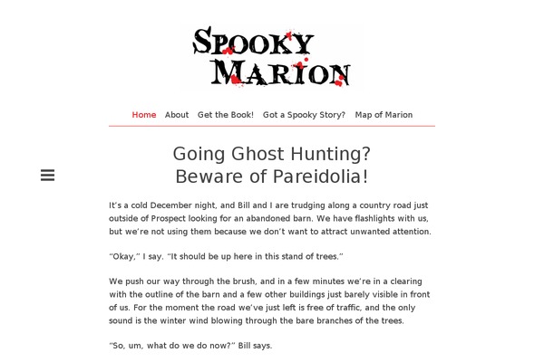 spookymarion.com site used Decode-child