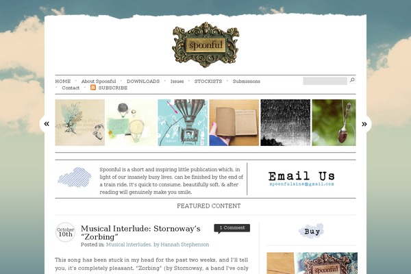 Atlantica theme site design template sample