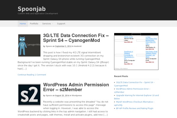 Storefront theme site design template sample