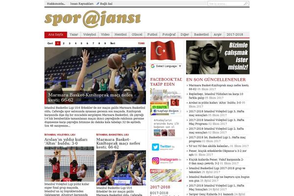BlogNews theme site design template sample