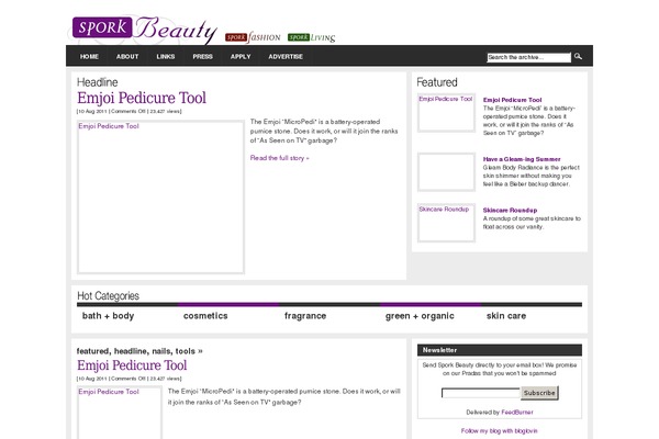 Site using Dropcap_first plugin
