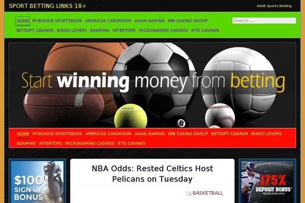 Jolene theme site design template sample