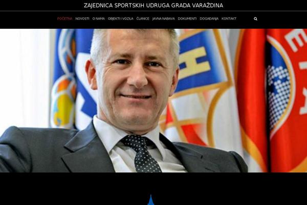 Sport theme site design template sample
