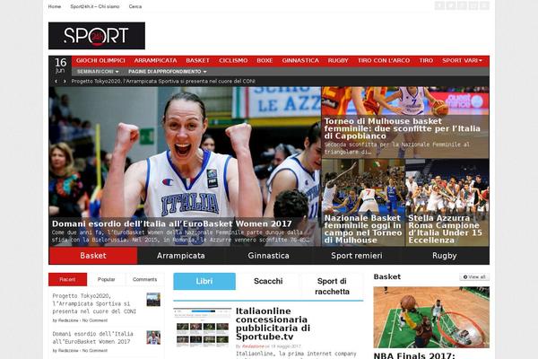 Stylebook theme site design template sample
