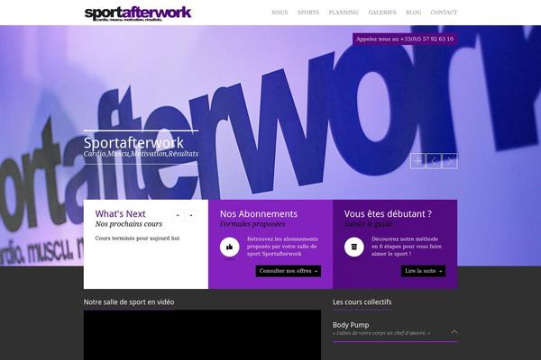 GymBase theme site design template sample