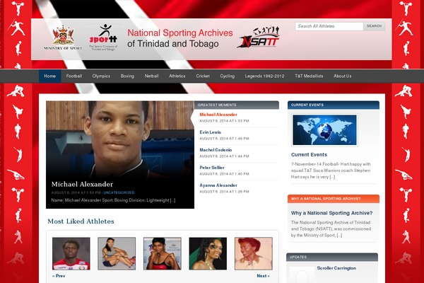 Sportpress theme site design template sample