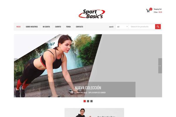 Sport theme site design template sample
