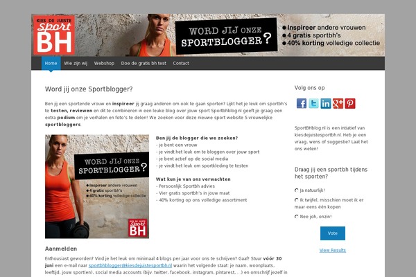 Site using Follow us on widget plugin