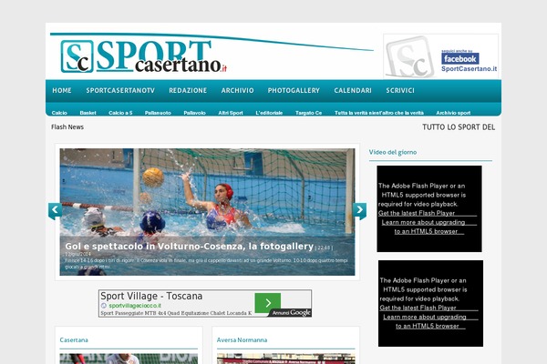 Site using Soccer-action plugin