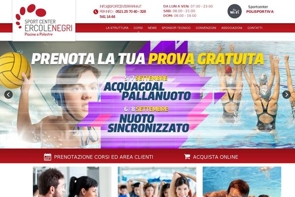 Cherry Framework theme site design template sample