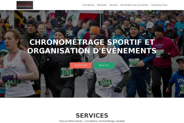 Zerif Lite theme site design template sample