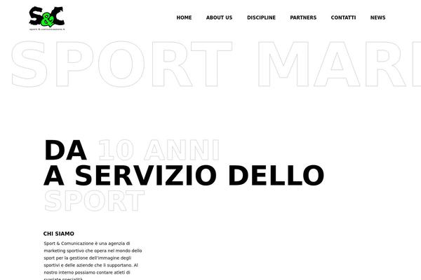 Manon theme site design template sample