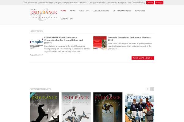 Site using Page-flip-image-gallery plugin