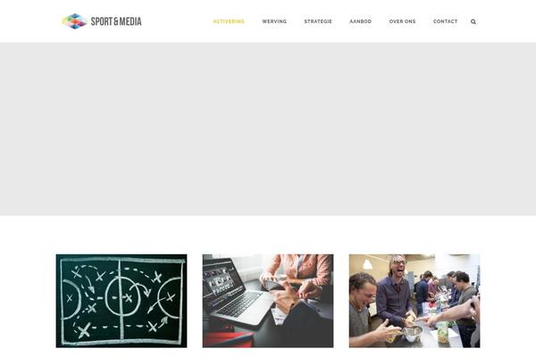 Aperio theme site design template sample