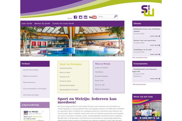 The Fox theme site design template sample
