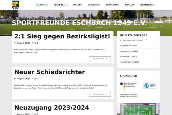 Oxigeno website example screenshot