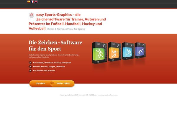 JustLanded theme site design template sample