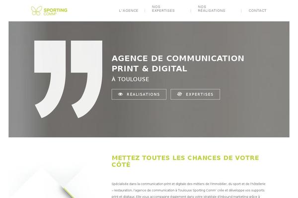comm WordPress theme, websites list used comm theme comm theme websites examples