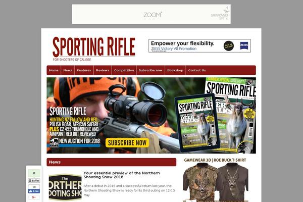 sportingrifle WordPress theme, websites list used sportingrifle theme sportingrifle theme websites examples