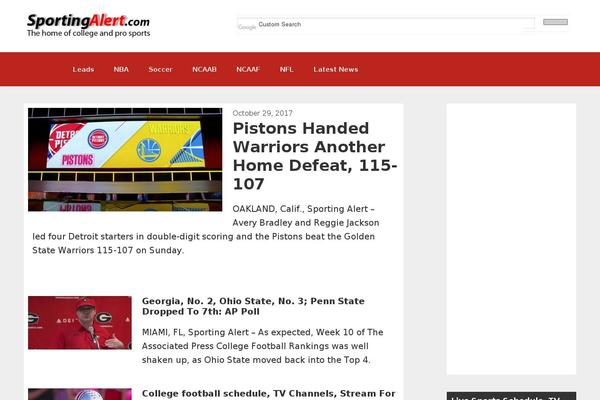 Magazine Pro theme site design template sample