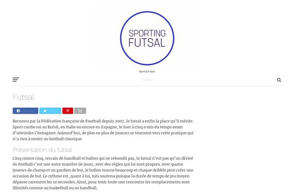 Click-mag theme site design template sample
