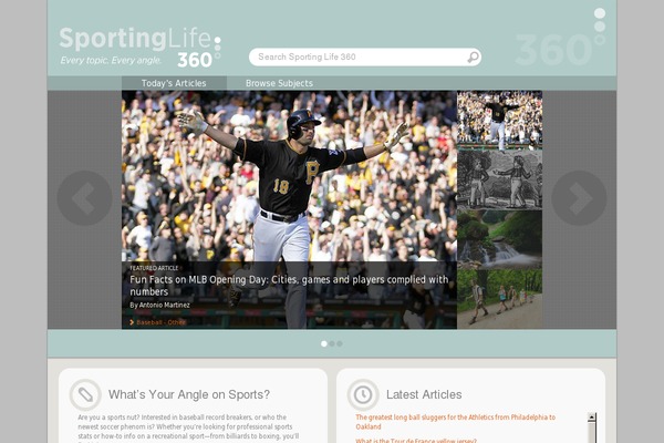 Seek theme site design template sample