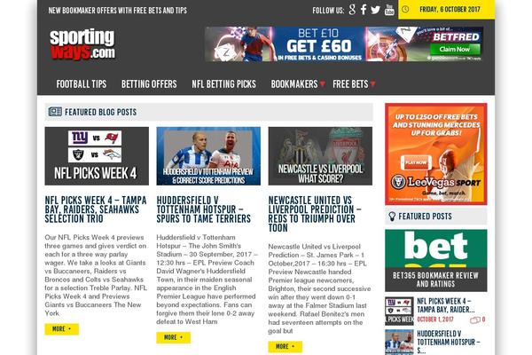 Site using Flytonic-casino-review plugin