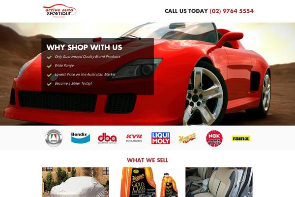 sportique.com.au site used Child-custom-theme