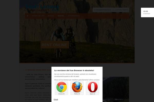 Site using Browser Rejector plugin