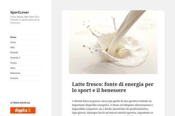 Jarida theme site design template sample