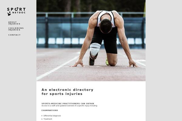 Twenty Thirteen theme site design template sample