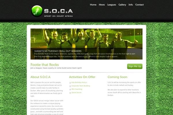 Simplefolio theme site design template sample