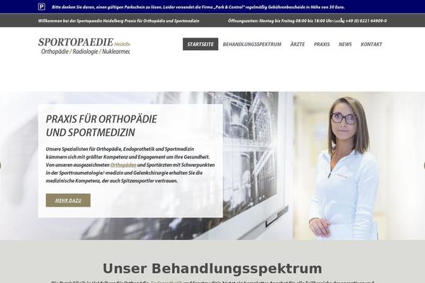 Inspiry-medicalpress theme site design template sample