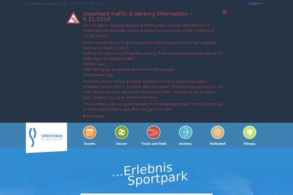 SPORTY theme site design template sample