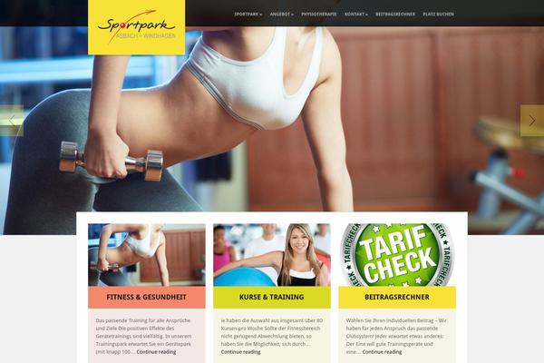 Energy theme site design template sample