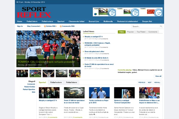 Newsworld theme site design template sample
