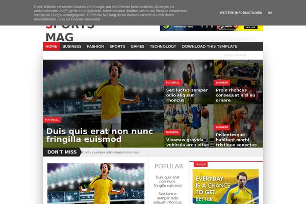 Kings Club theme site design template sample