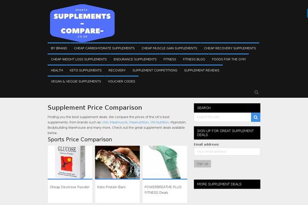 MagXP theme site design template sample