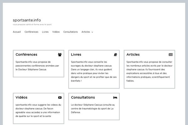sportsante.info site used Sitebox