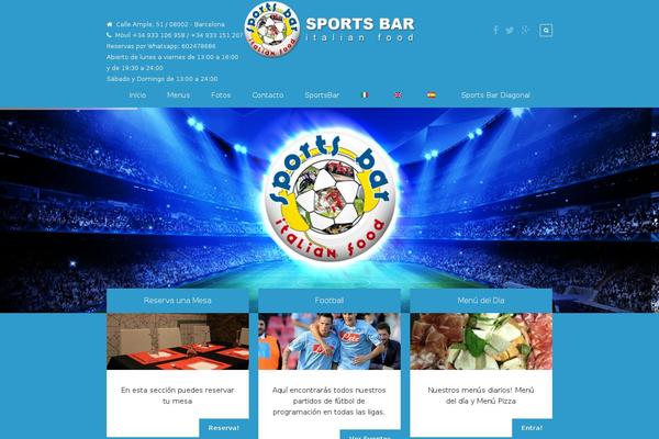 Espresso theme site design template sample