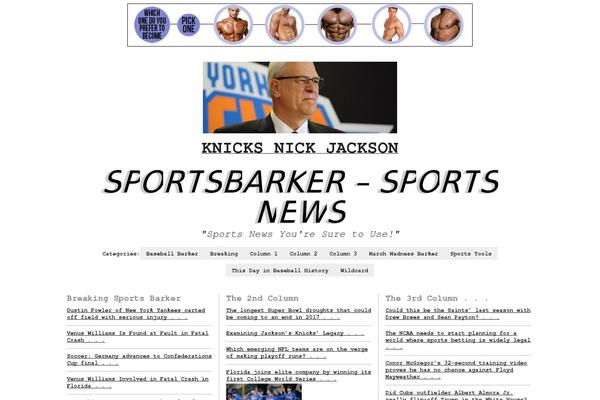 Wp Drudge V2 theme site design template sample