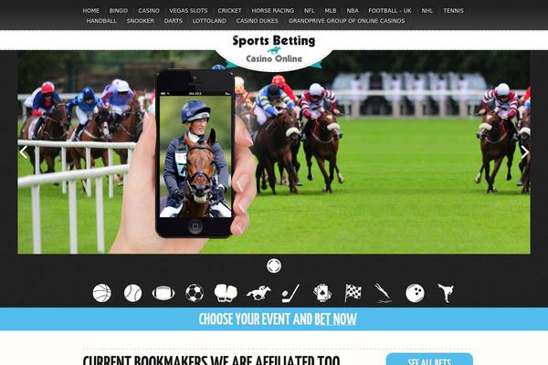 Site using Full Page/ Full width Background Slider plugin