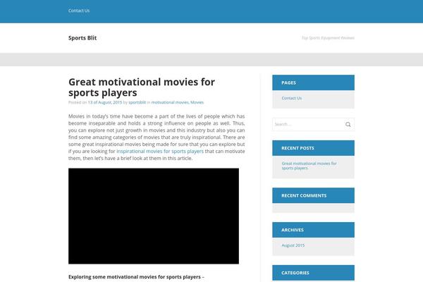 sportsbilt.com site used Progression