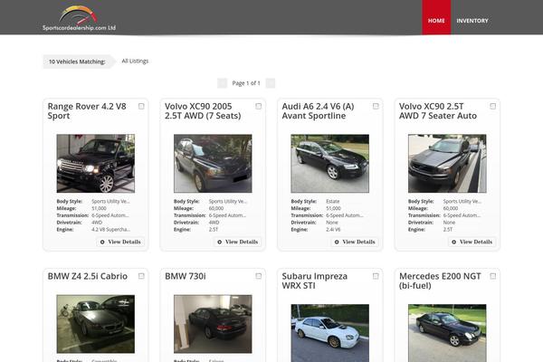 Site using Automotive plugin