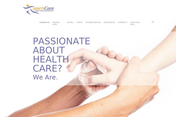 Salient theme site design template sample