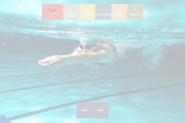 Fit theme site design template sample