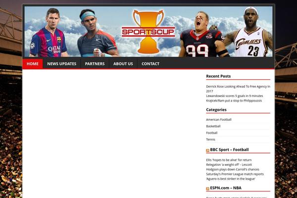 MH Magazine lite theme site design template sample