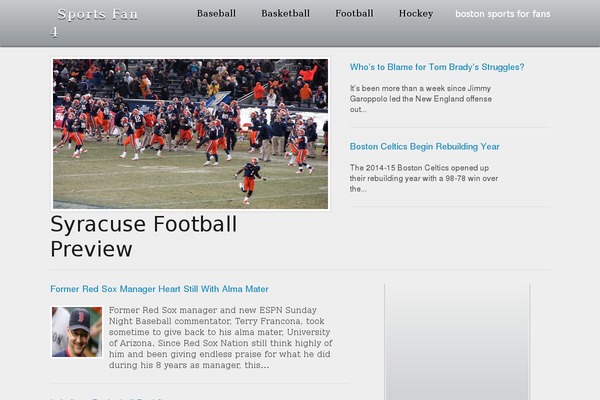 sportsfan4.com site used Sportsfan4